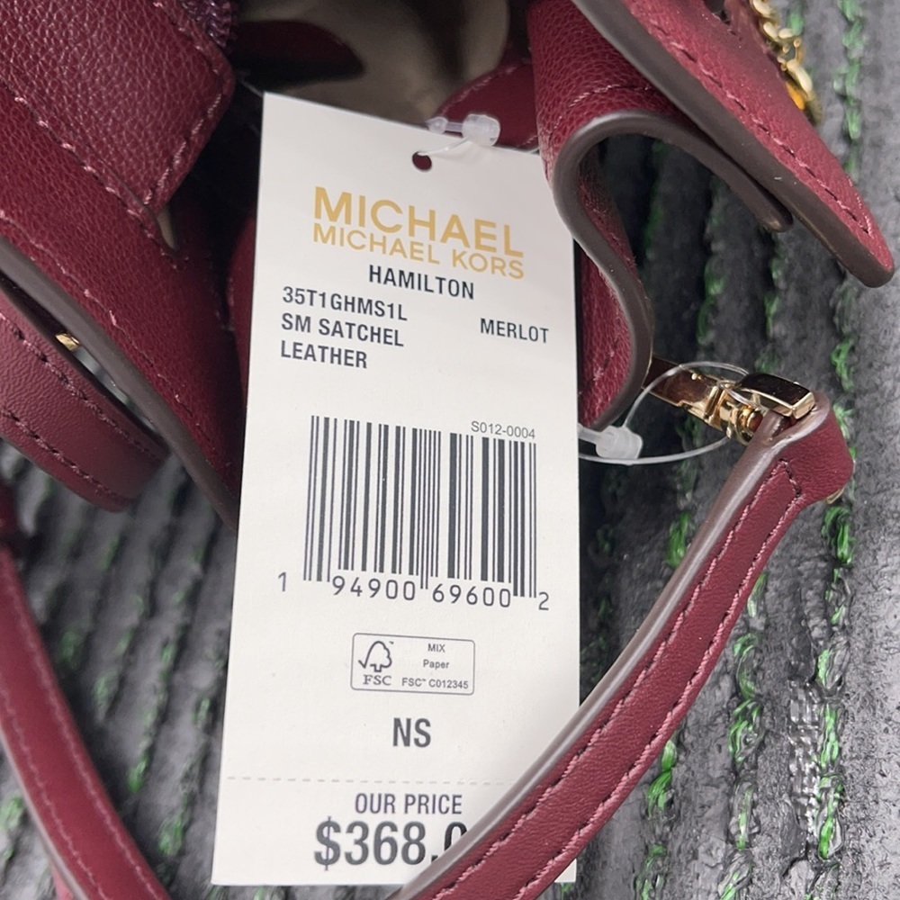 Michael Kors Hamilton Small Satchel Shoulder Crossbody Bag - Picture 8 of 16